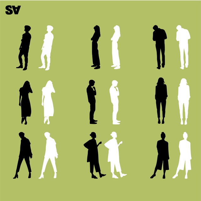 photoshop brushes people silhouette