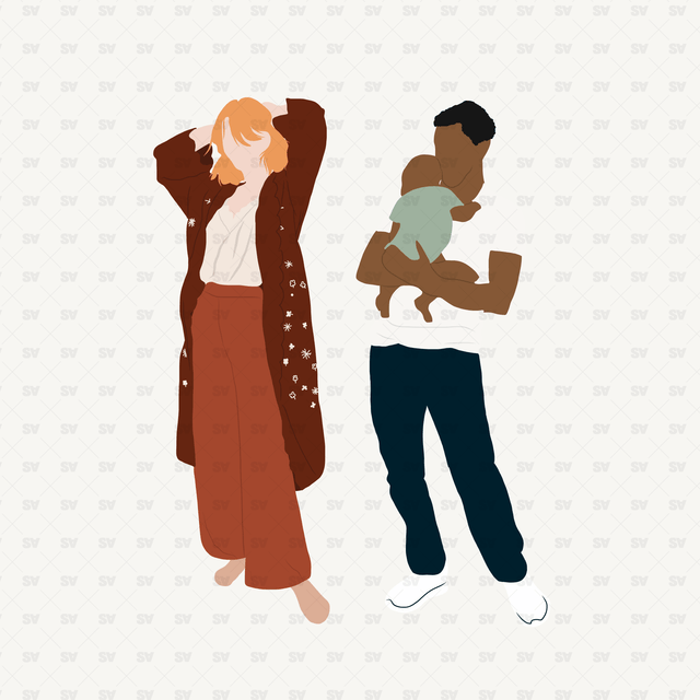 architecture people family vector png