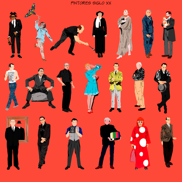 flat vector artists