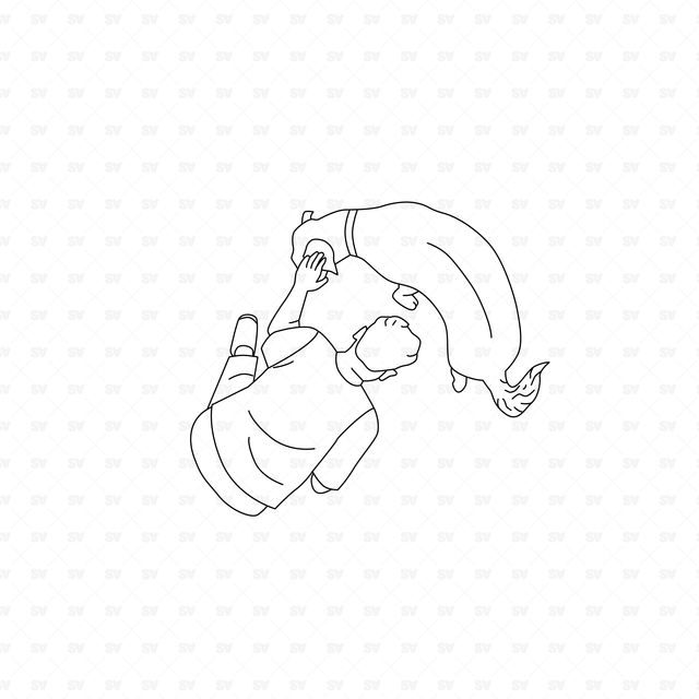 CAD & Vector People in the City (Top view)