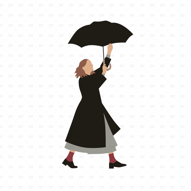 Vector, PNG Pedestrians in Front and Side View