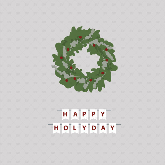 PNG & Vector Christmas Set (Side and front views)