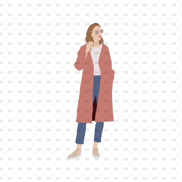 flat vector people illustration