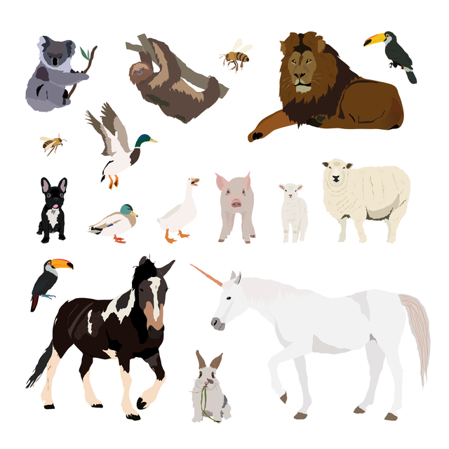 vector animals