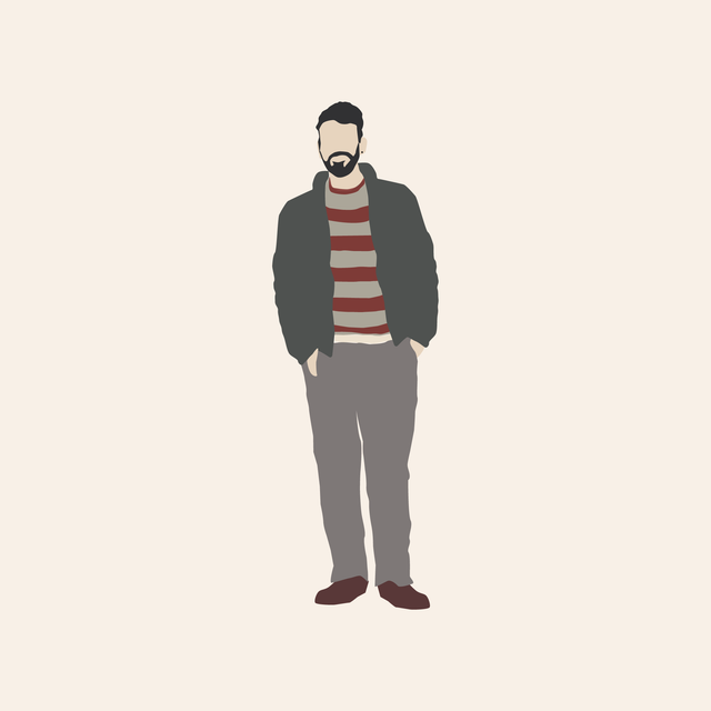 Flat vector cutout people