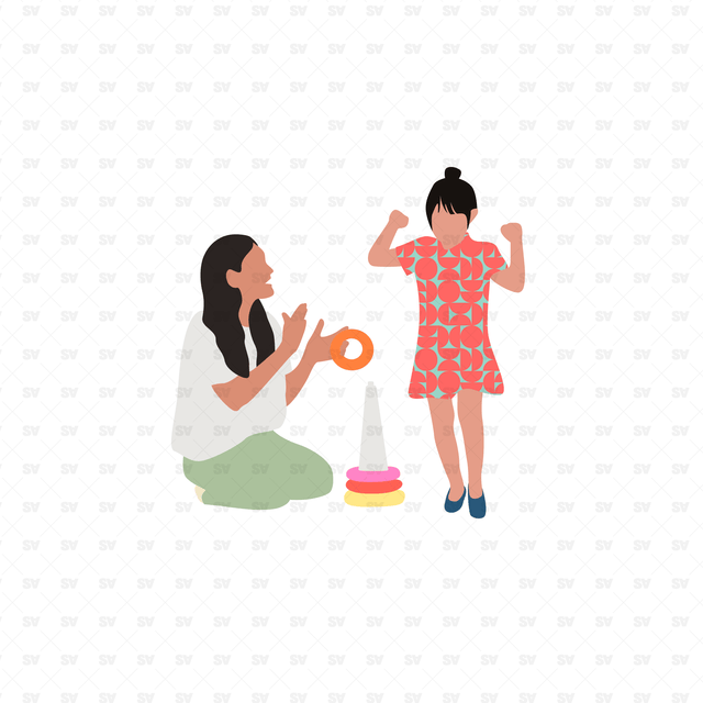 Flat Vector Family People