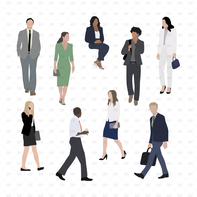 Vector Formal Wear People