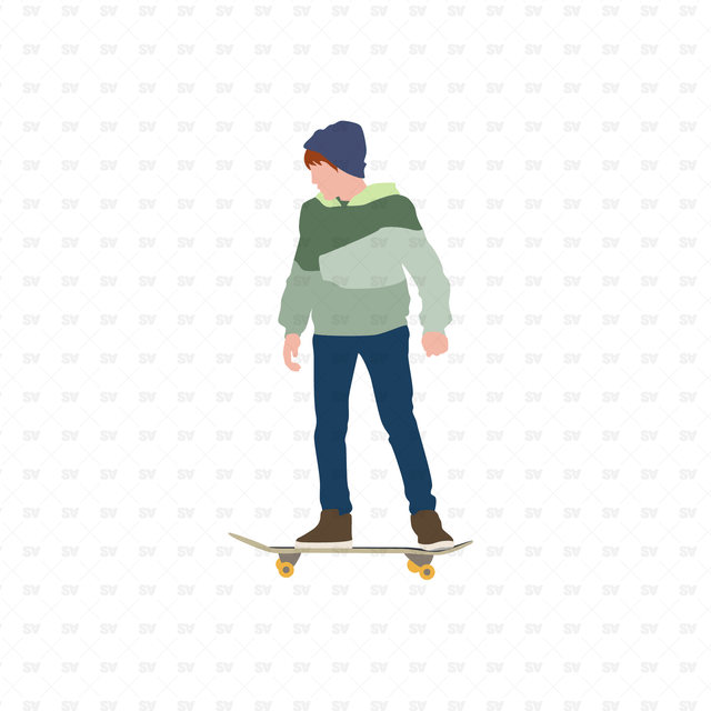 Flat Vector Kids AI PNg Download