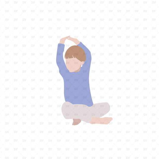 Flat Vector Kindergarten Kids