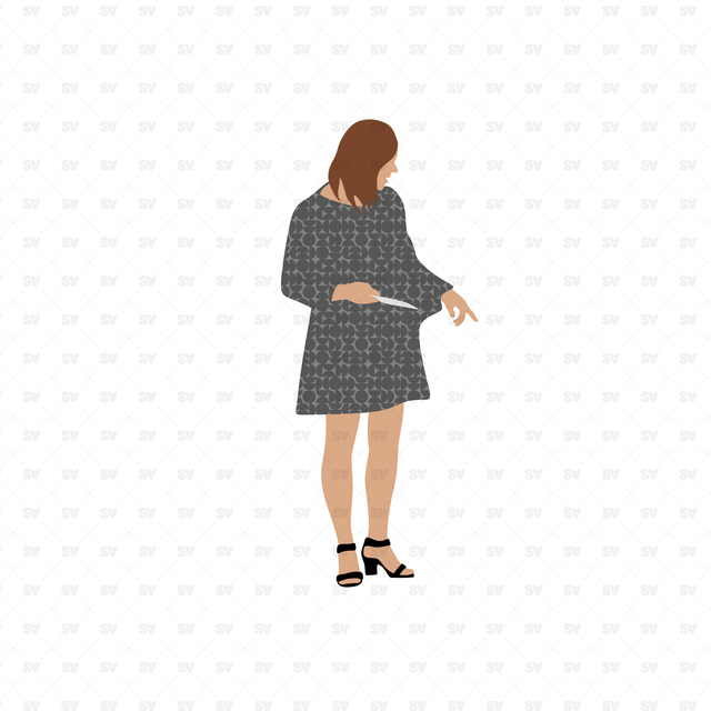 Flat Vector Museum People