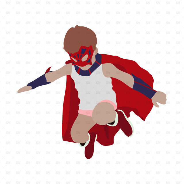 Vector Halloween Kids in Costumes (+ Free PNGs)