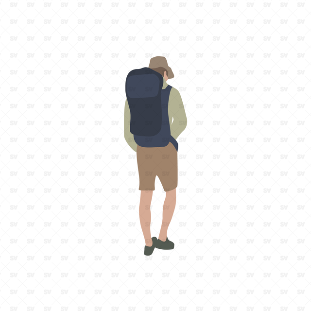 Flat Vector Tourists