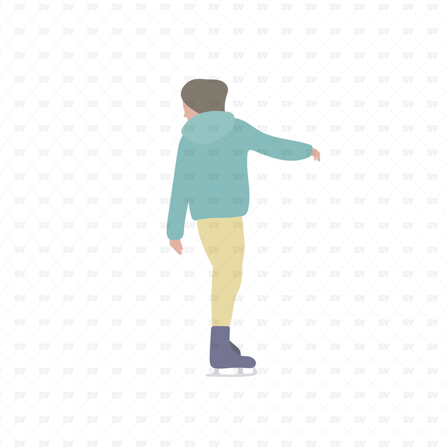 Vector Winter People