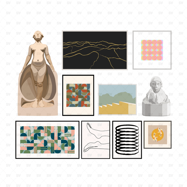 vector works of art
