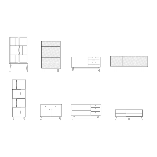 vector furniture free download