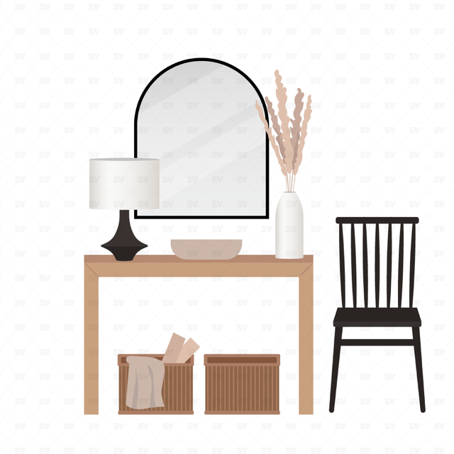 vector furniture architecture