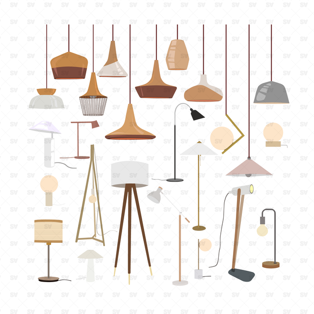 vector lamps