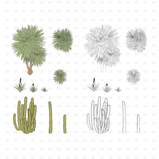 revit 3d plants trees download