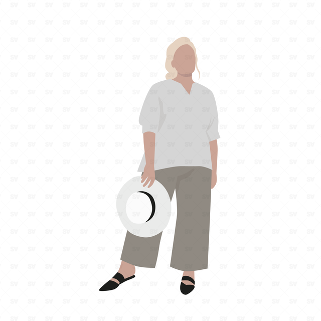 vector women fat curvy