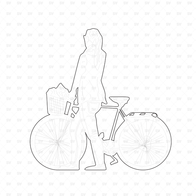 dwg cad vector people