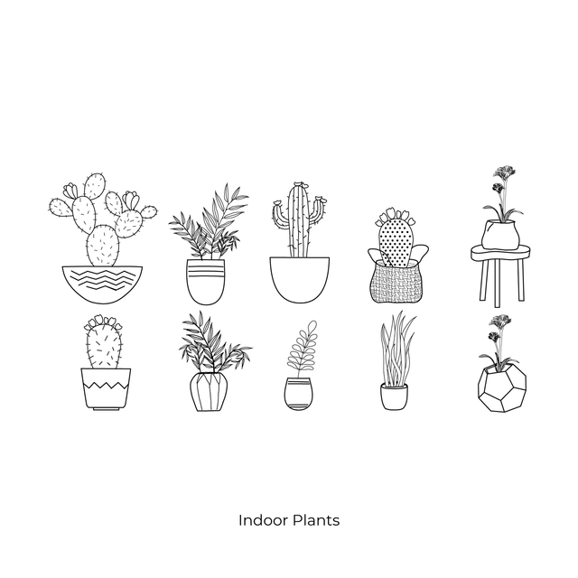 vector cad plants