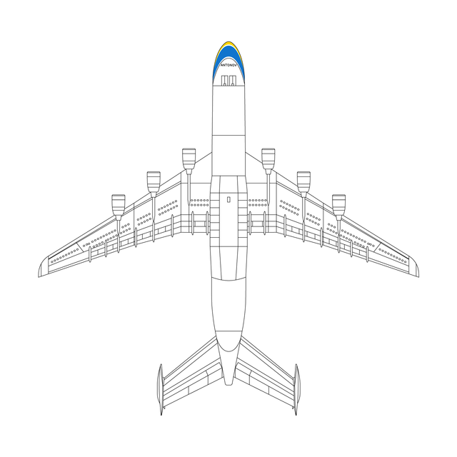 CAD & Vector An-225_Mriya Ukrainian Plane (Free Now)
