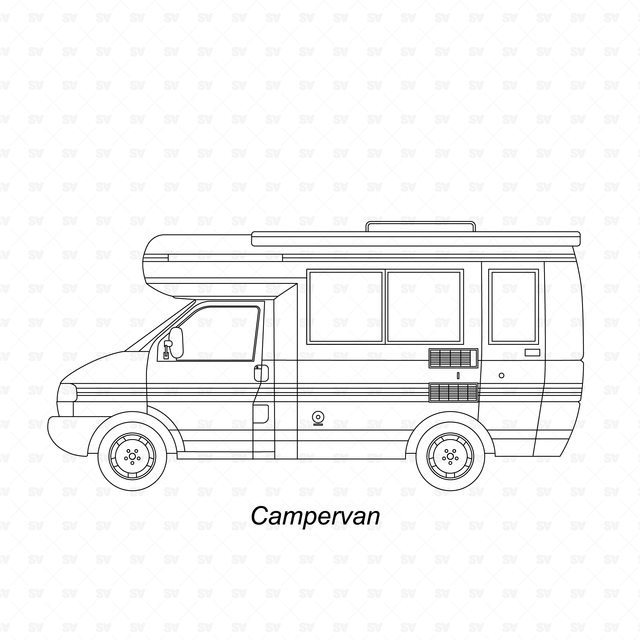 CAD & Vector Vehicles Types Side View