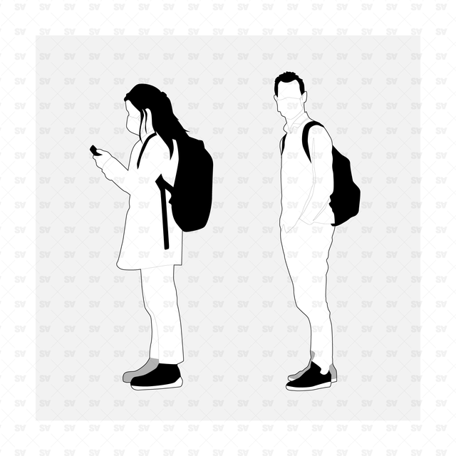 cad people masked