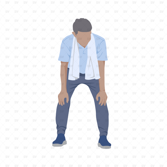 Flat Vector Elderly People