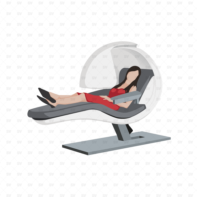 vector office people furniture