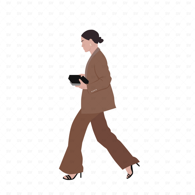 vector flat people ai png