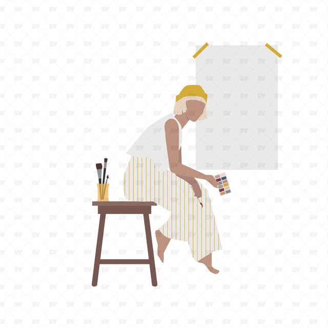 vector artists painter