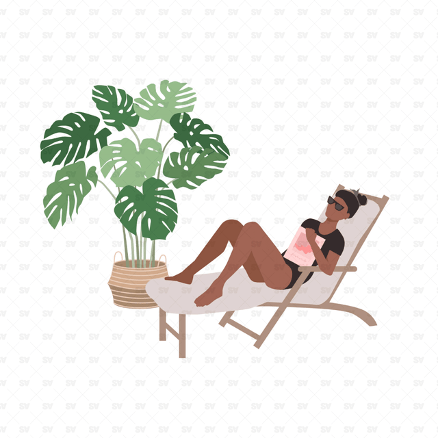 beach people vector