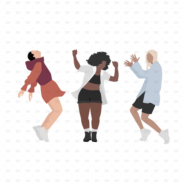 vector png dance illustrations