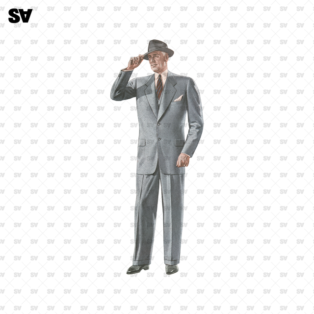 vintage cutouts people