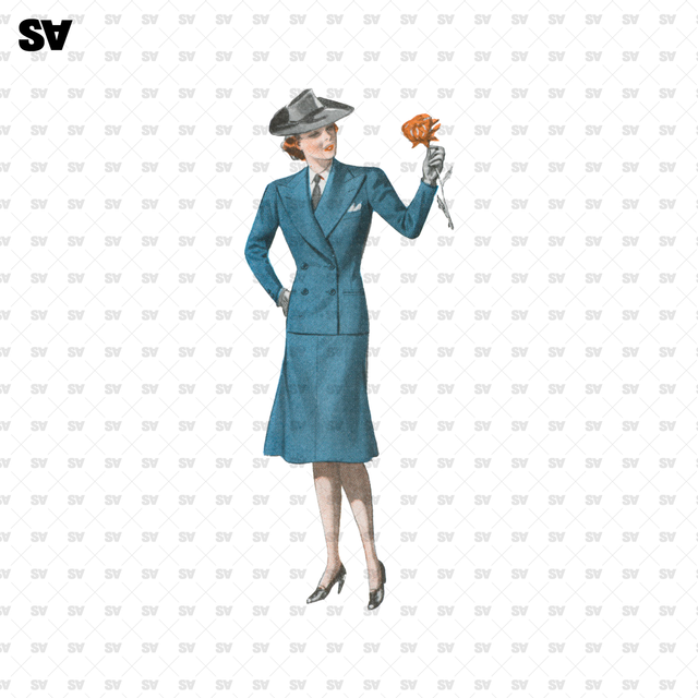 vintage cutouts people