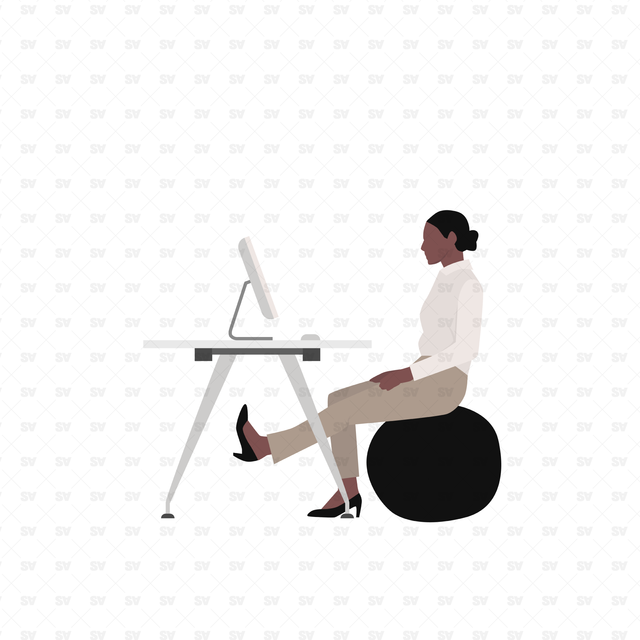 people at the office vector png