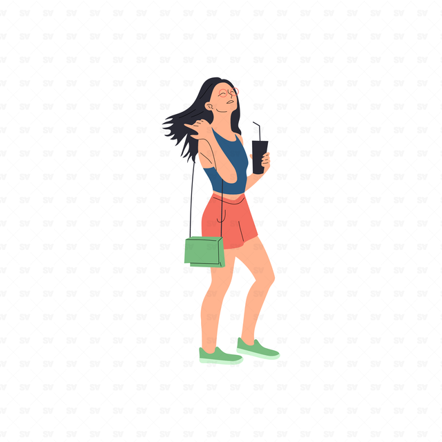 flat vector people illustrations