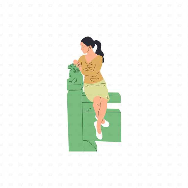 flat vector people illustrations