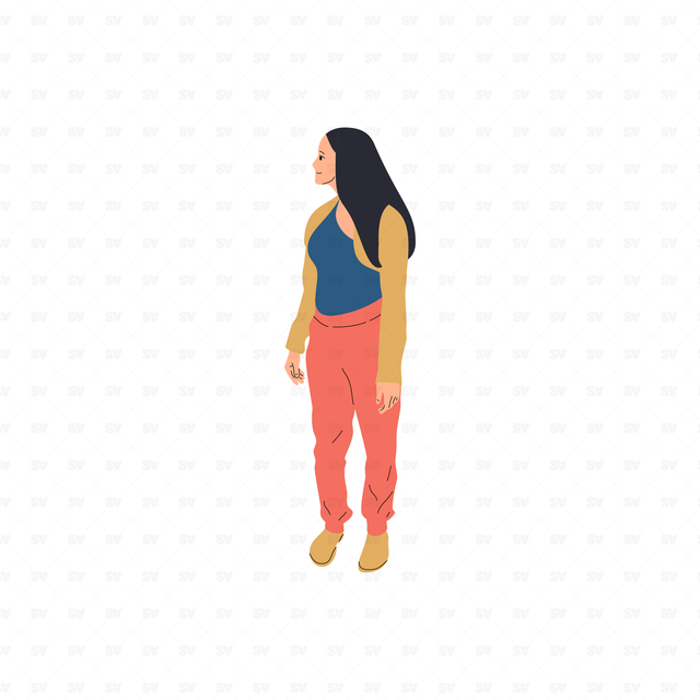 flat vector people illustrations