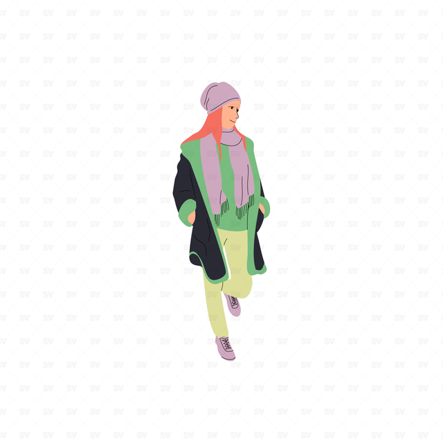 flat vector people illustrations