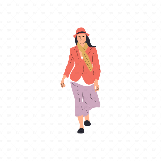 flat vector people illustrations