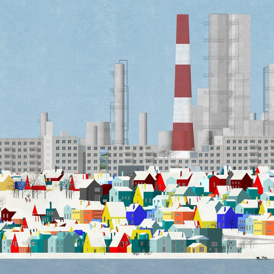 Example Design Drawings Example Not Real 15 Offices that Use Non-Realistic Drawings – Studio Alternativi