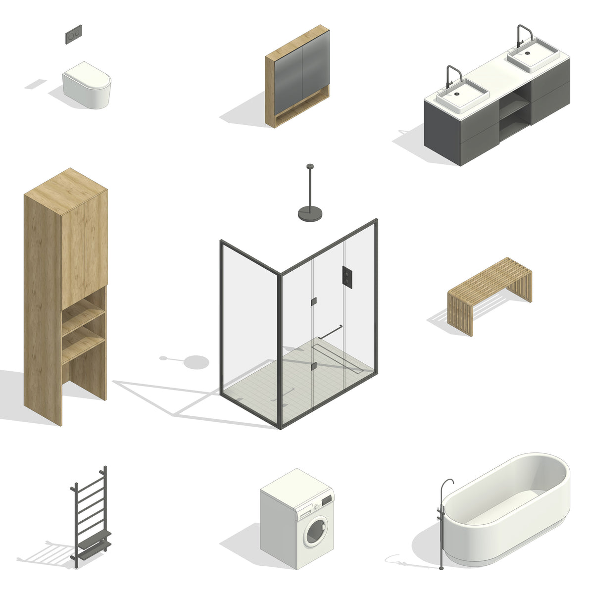 Revit Family - Bathroom – Studio Alternativi