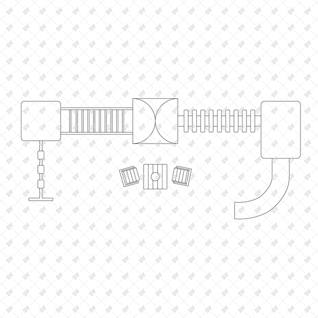 CAD, Vector, PNG Kids Playground Layouts in Top View