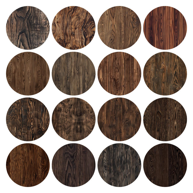 Pattern Library - Seamless Dark Veneer Wood Textures