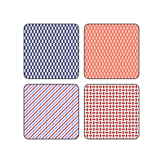 Illustrator Pattern Library - Color Tiles