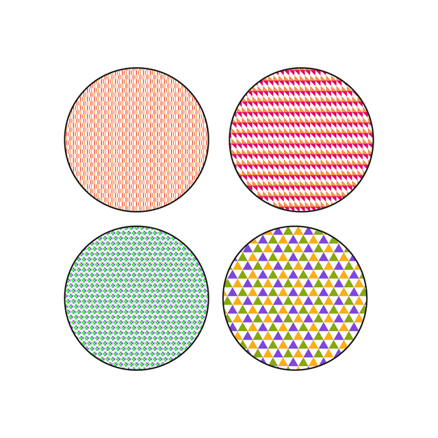 Illustrator Pattern Library - Color Patterns