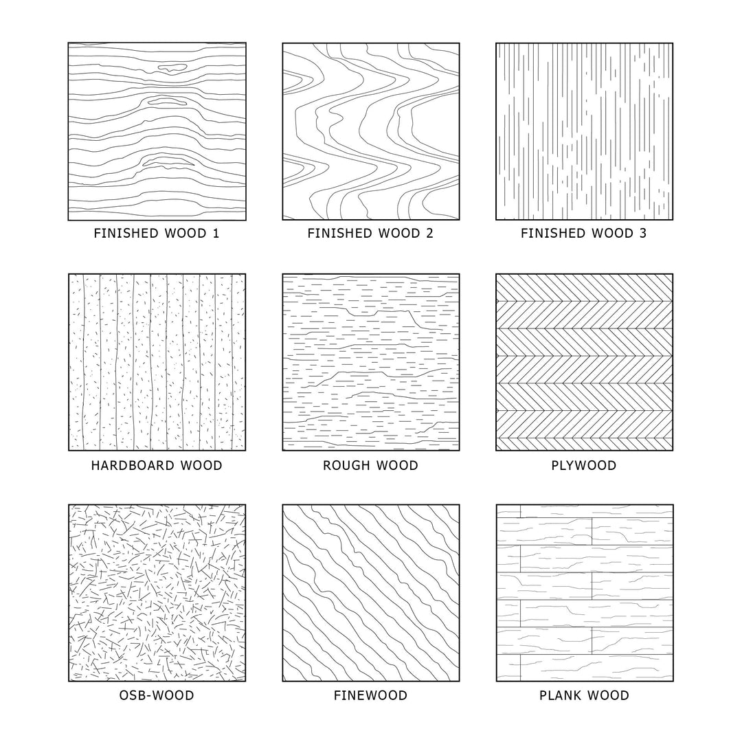 Architectural Materials | Patterns | Pattern Library of Wood – Studio ...