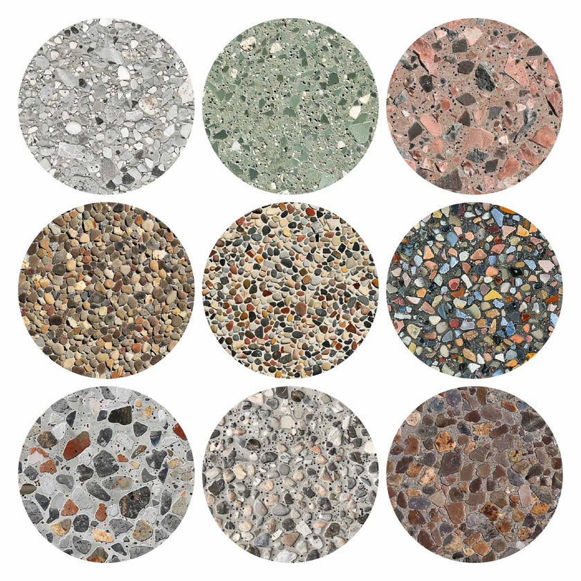 Patterns | Exposed Aggregate Textures – Studio Alternativi